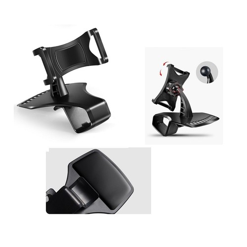pour Huawei Nova Y90 (2022) Support de voiture 3 en 1 avec pince et clip pour... - Photo 5 sur 6