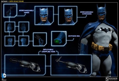 サイドショウ sideshow 1/6 バットマン ver2 ノワールバージョン サイドショウ sideshow 1/6 バットマン ver2 ノワールバージョン