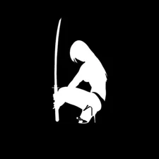 Ninja Girl Sticker