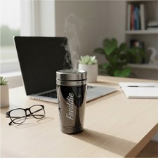 Personalised Large Name Thermos Insulated Cup Travel Mug Coffee Tea Flask 450 ml