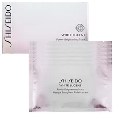 SHISEIDO WHITE LUCENT POWER BRIGHTENING MASK 27ML x 6 SHEETS SH10447 NO BOX