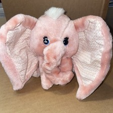 Pink Elephant Vintage 1983 Mattel Emotions Plush Stuffed Animal