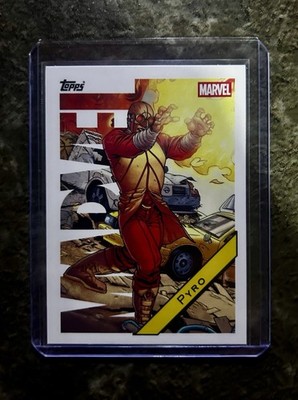 2025 Topps Chrome Marvel 616 Day Promo PYRO #M-9