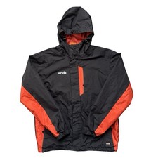 Scruffs Worker Jacket Waterproof Mens Medium Granite Orange 