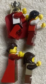 Lego Castle Kingdoms Joust 10223 Minifigures Only Cas486 Cas500 Cas504 Cas505