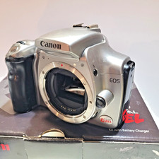 Canon EOS Rebel Silver Body for parts repair Charger batteries Software DS6041