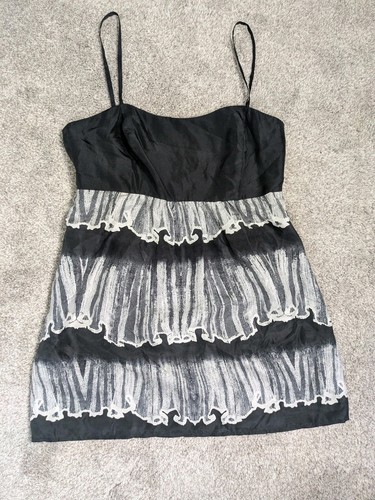 Cabi Y2K Women's Silk Babydoll Tank Top XS/S VTG 90s - Picture 5 of 8