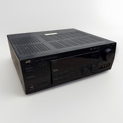 JVC RX-888VBK Dolby Digital DTS AV Receiver Tested Working No Remote
