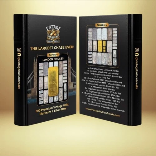 *Vintage Bullion Breaks Series 4 London Bridges SEALED Sold Out Engelhard Silver