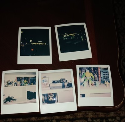 5 Polaroid photos Lot