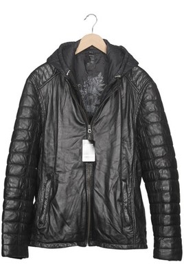 Gipsy Jacke Herren Anorak Jacket Kurzmantel Gr. 4XL Leder Schwarz #dtt9vir
