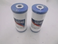 2 PACK PUREPLUS  Water Filter 10" x 4.5" Whole House Sediment and Carbon