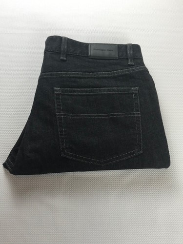 Ermenegildo Zegna 5 Pocket Straight Leg Herrenjeans schwarz Größe 35 x 29 Rumänien - Bild 15 von 16