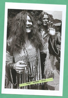 Found 4X6 PHOTO of Rock Star Singer JANIS JOPLIN