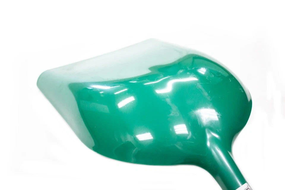 42-дюймовый цельный полиэтиленовый совок/лопата для очистки снега мульчи (зеленый) - Изображение 3 из 4