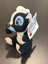 Flower Bambi Disney Store 6  Bean Bag Plush