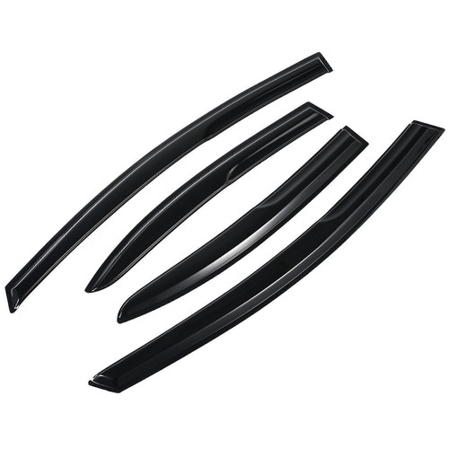 Fit for 06-11 Honda Civic Sedan Mugen Style Window Visors Acrylic Sun Rain Guard - Picture 2 of 15