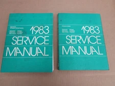 1983 Dodge Mirada Chrysler Imperial Cordoba Plymouth shop service manual