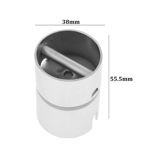 CfoPiryx Drop-In Swivel Rod Holder Angelrutenkonverter, Free Size, Silber  - Bild 3 von 7