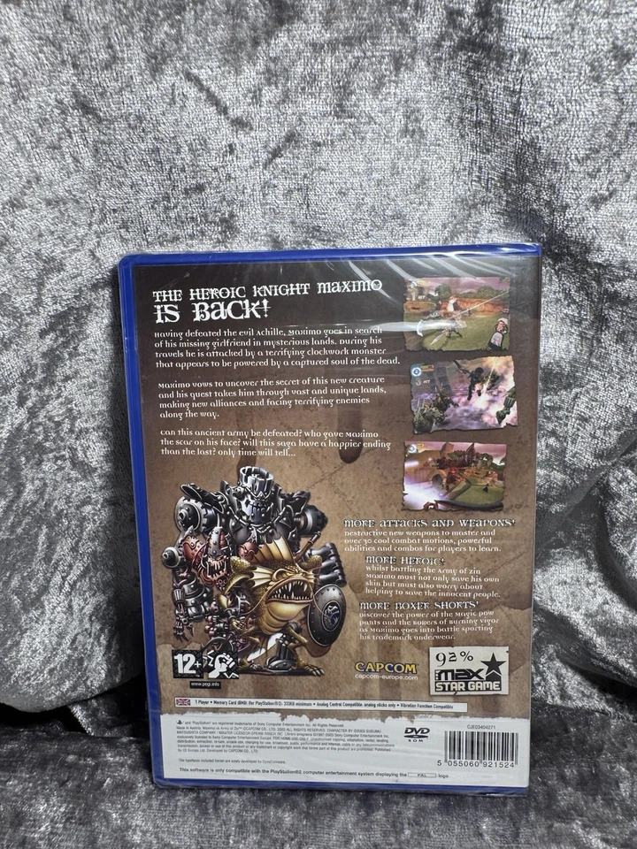 Maximo vs Army of Zin PS2 PlayStation 2 Capcom Brand New Factory Sealed PAL UK - Image 2 of 4