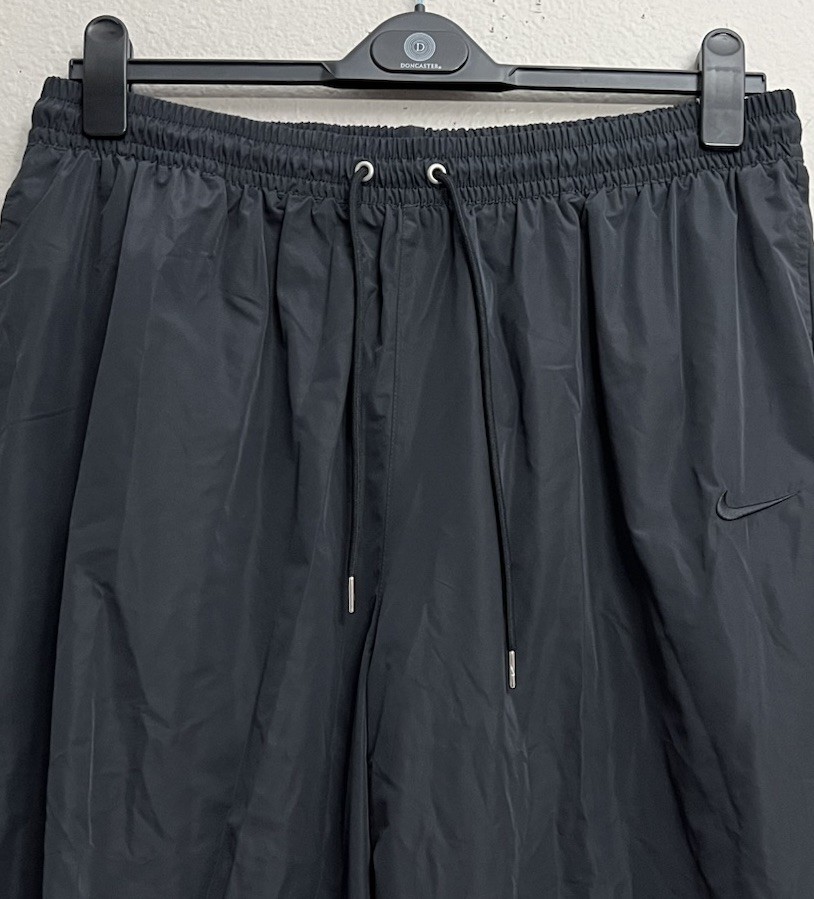 Nike Sportswear Big Swoosh Woven Pants Black Men Size XLT XL Tall