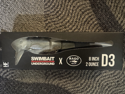SWIMBAIT UNDERGROUND × RAGO BAITS D3R Swimbait Underground X Rago Baits D3 