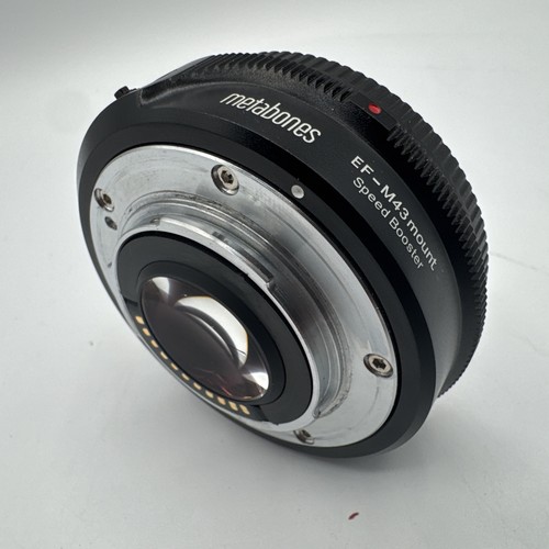 Metabones Speed Booster M43 To Ef Four Thirds Metabones