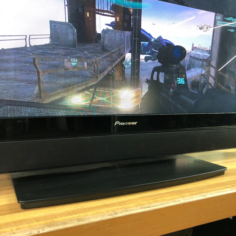 2007 Pioneer PDP-5071PU 50" 720p Plasma TV for Retro Gaming w/Remotes - Image 3 of 4