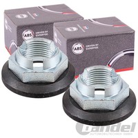 2X A.B.S. 32Er Achsmuttern M22X1.5 Vorne Passend FüR Ford C-MAX Focus Grand Kuga