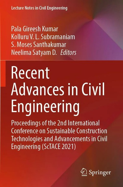 Pala Gireesh Kumar (U. A.) | Recent Advances In Civil Engineering | Taschenbuch-image