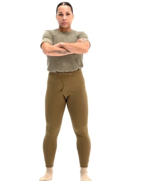 Wild Things Power Stretch Pants Women’s Sz L Coyote Tan Thermal Base Layer
