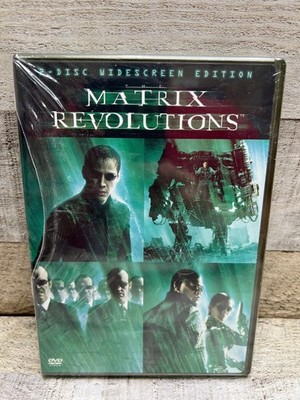 The Matrix Revolutions Keanu Reeves Two-Disc Widescreen Edition DVD NEW Sealed!
