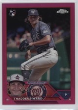 2023 Topps Chrome Update Magenta Refractor /399 Thad Ward Thaddeus #USC126 03rx