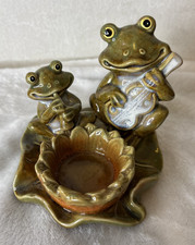 Ceramic Frogs VOTIVE CANDLE