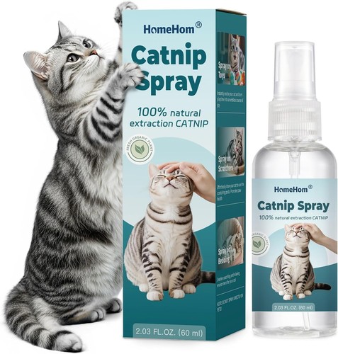 Curated visual reference: Catnip Potency For Cats Reference: Catnip Spray For Cats Highly Potent For Energizing Play Toy