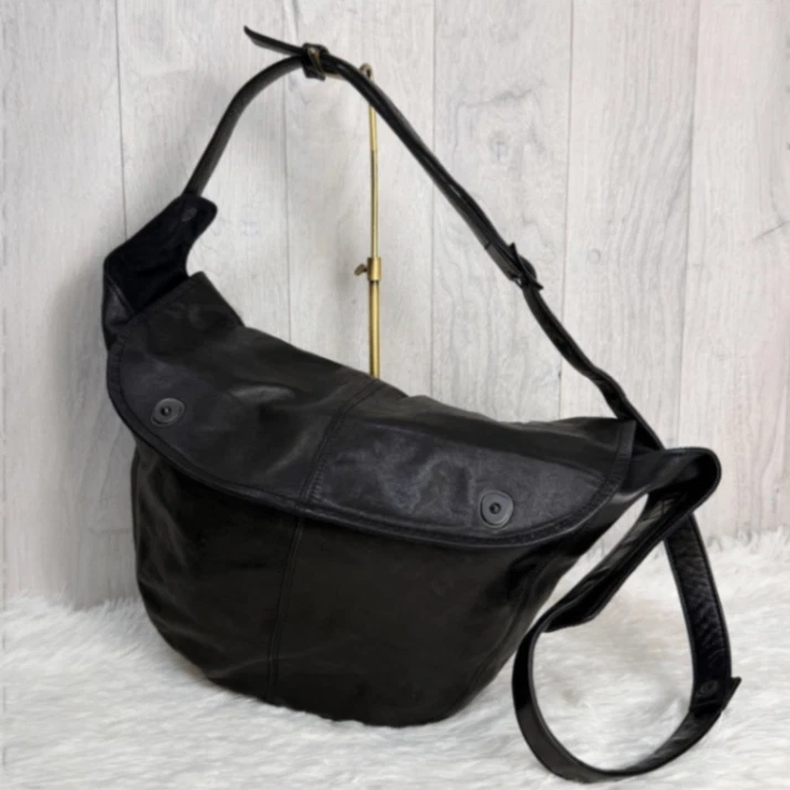 Yohji Yamamoto Leather Shoulder Bags for Women for sale | eBay