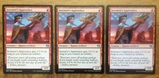 MTG 3 X Inventor's Apprentice. Free Postage