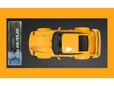 PORSCHE RWB 964 - 70th years - yellow - BSC 1:64 | eBay