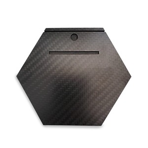 Details About Mini Carbon Fiber Black Plate Card And Straw Luxury Kit Snuff Tobacco Portable