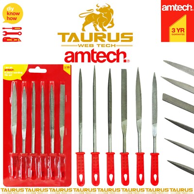 Buy Dick 1187102-2K Warding File Set 6 -piece 100/2 In Plastic Bag Black "Dick", With 2K-grip 85 - Foto 8