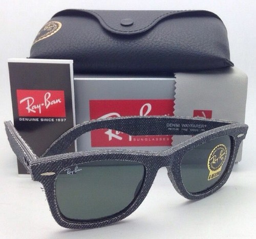 New RAY-BAN DENIM WAYFARER Sunglasses 