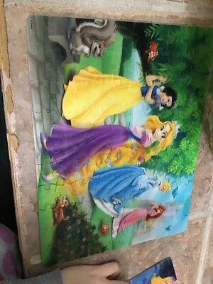 DISNEY PRINCESS 100 PIECE JIGSAW PUZZLE - Without Box | eBay