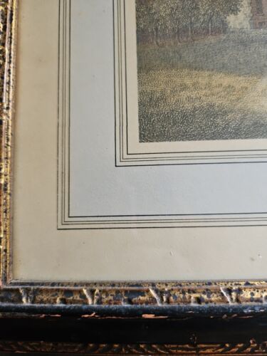 Vintage Borghese Framed Art Print W. Angus Grove House In Middlesex - Picture 17 of 17