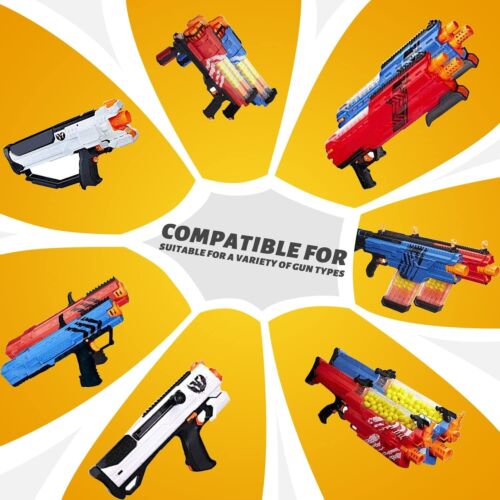 EKIND 50 Rounds Bulk Refill Ammo Bullet Balls Compatible Nerf Rival Blaster Seri - Picture 5 of 6
