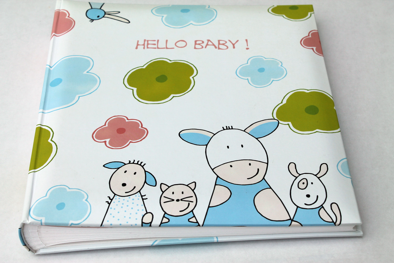 Album photo bébé naissance à coller grand format 30 cm scrapbooking