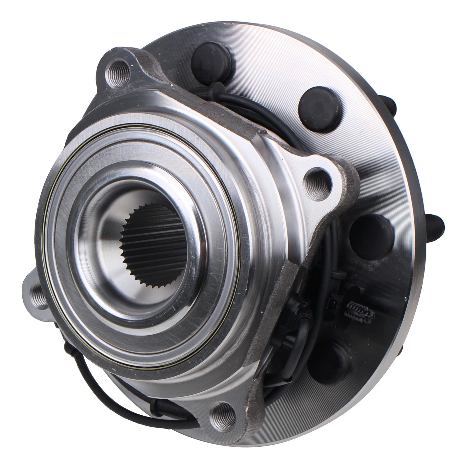 Pair Front Wheel Bearing Hub Assembly For 2012 2013 Ram 2500 3500 8 Lug W/ABS