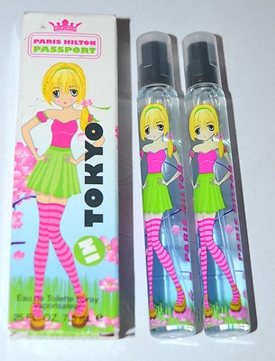 Women perfume Paris Hilton Pencil Spray oz EDT Lot of New