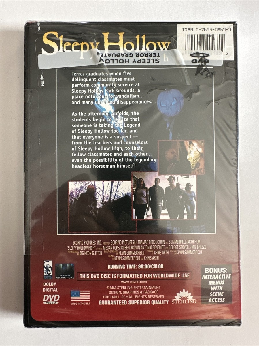 Sleepy Hollow High (DVD) Megan Lopez Wendy Donigian Teen