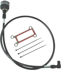 Feuling Oil Tank Breather Kit Black 3076