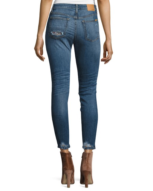 NEW $245 Joe's Jeans Icon Mid Rise Skinny Ankle in Delana Size 32 | eBay